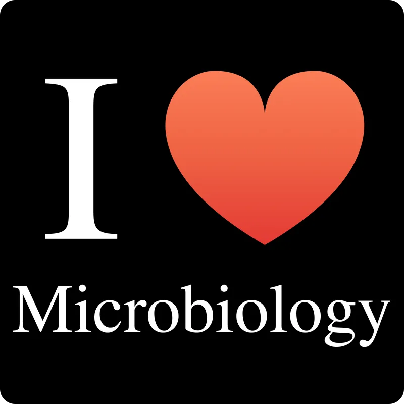 "I ♥ Microbiology" (white) - Women's T-Shirt