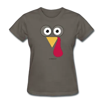 "The Geeky Turkey" - Women's T-Shirt