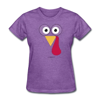 "The Geeky Turkey" - Women's T-Shirt