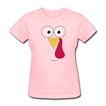 "The Geeky Turkey" - Women's T-Shirt