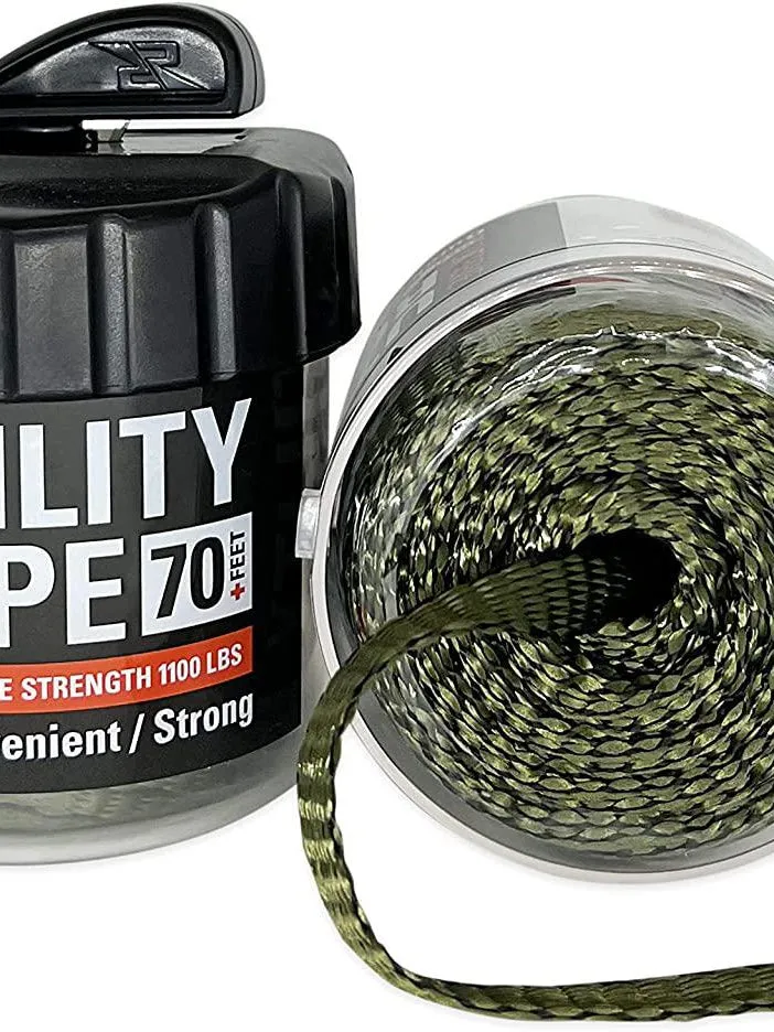 Rapid Rope Mini Canisters | Rope In a Can | 70 Feet | 1100 lb Test | USA Made!