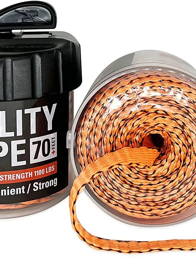 Rapid Rope Mini Canisters | Rope In a Can | 70 Feet | 1100 lb Test | USA Made!