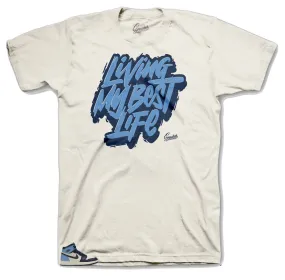 Retro 1 Uni Blue Obsidian Living Life Shirt