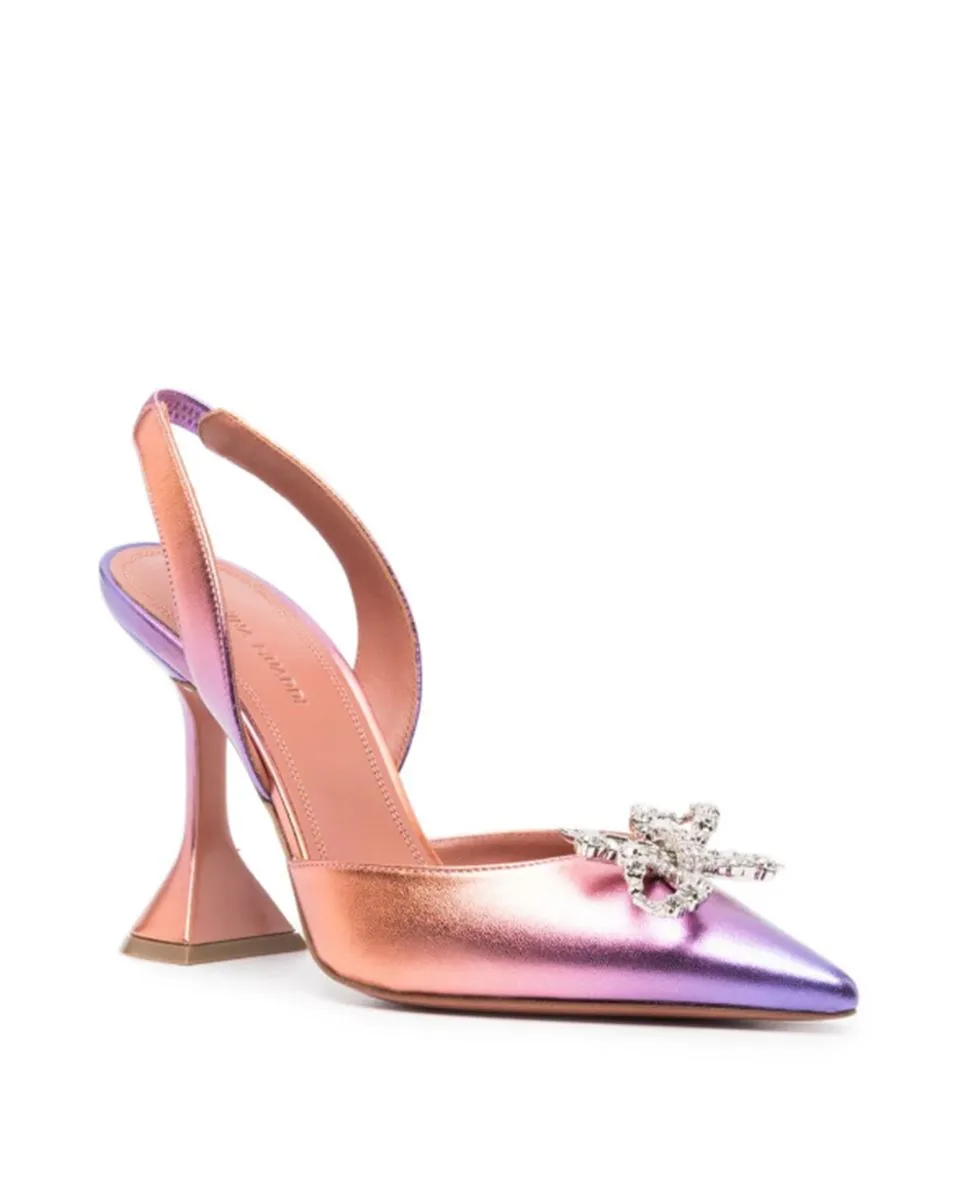 ROSIE 95MM METALLIC OMBRÉ PUMPS