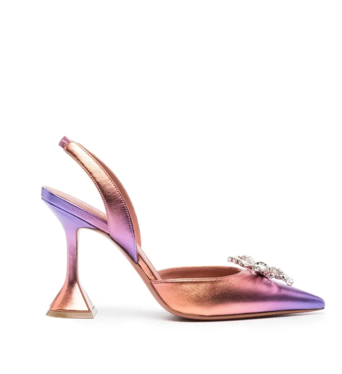 ROSIE 95MM METALLIC OMBRÉ PUMPS