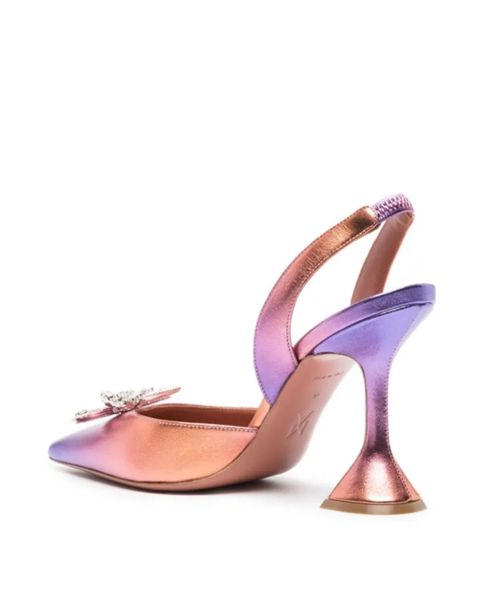 ROSIE 95MM METALLIC OMBRÉ PUMPS