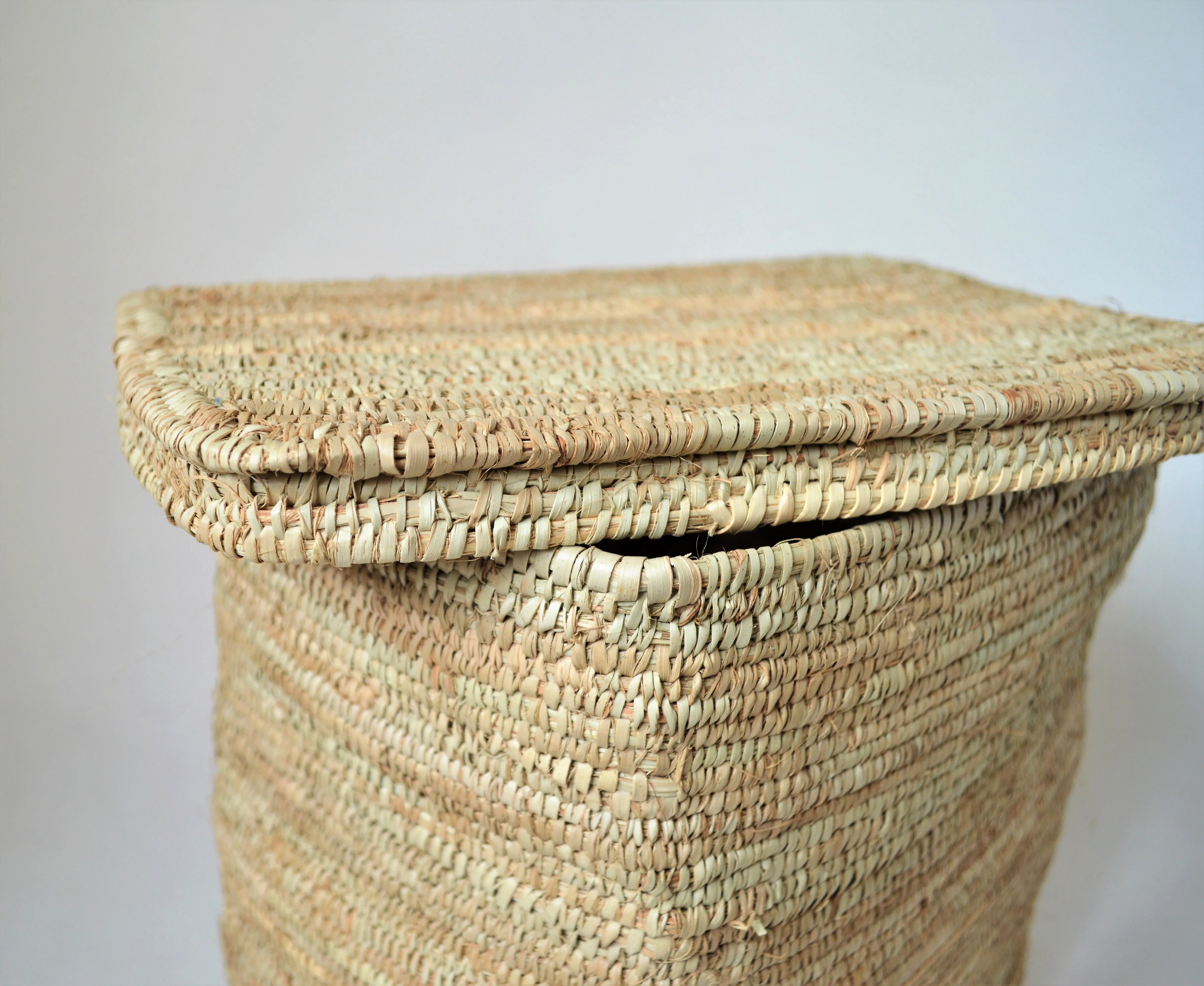 Rustic Hand woven basket, Rectangle African basket, Supreme box