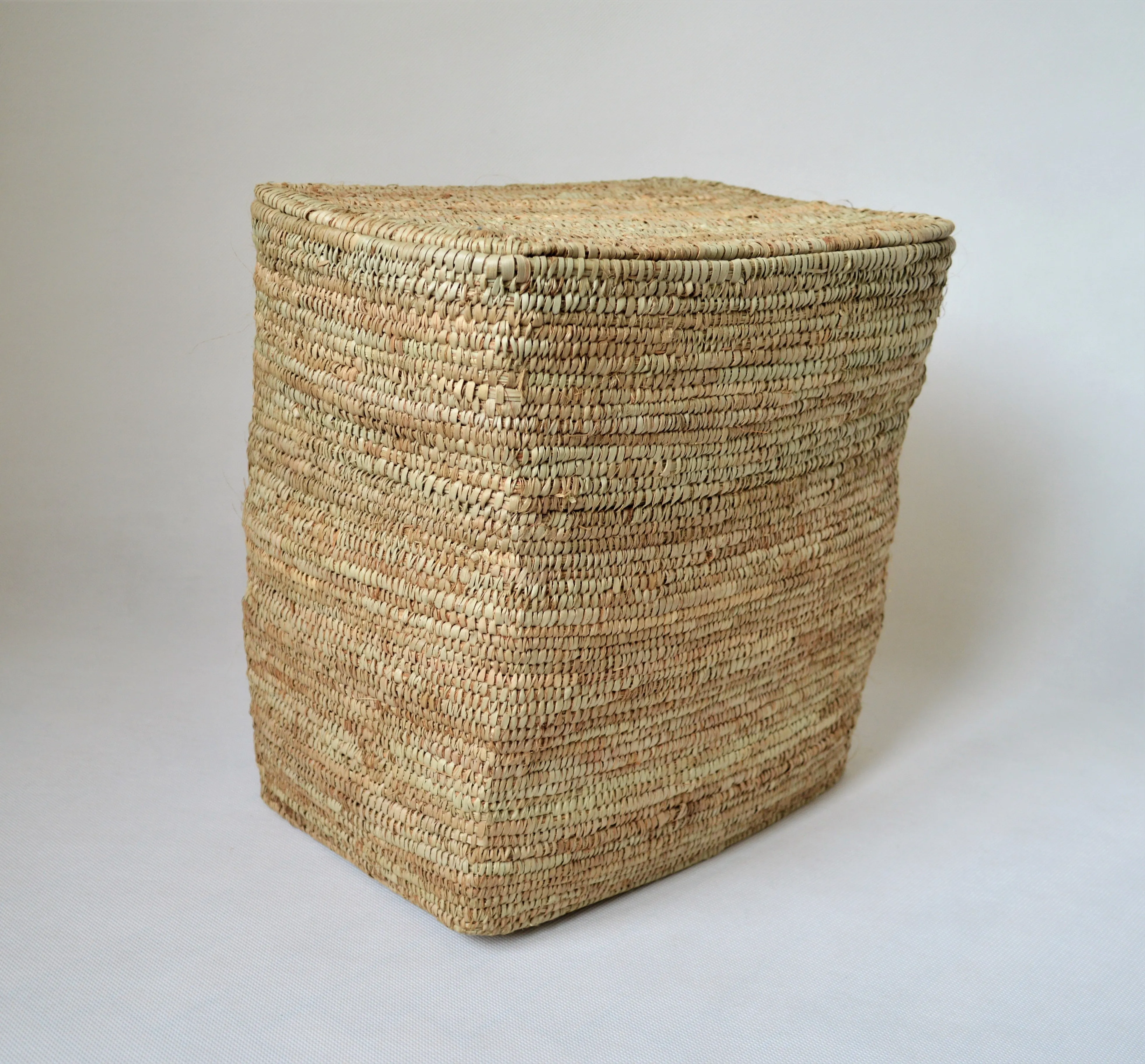 Rustic Hand woven basket, Rectangle African basket, Supreme box