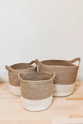 Sandy Shore Nesting Basket