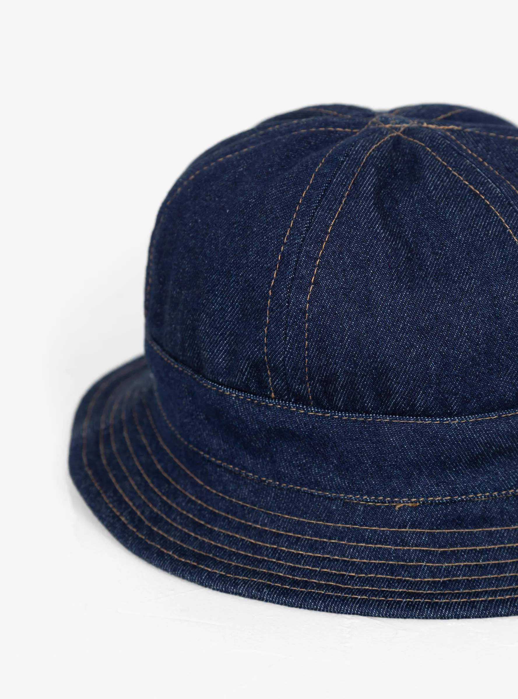 Scoured Denim Bell Cap 2.0 Blue