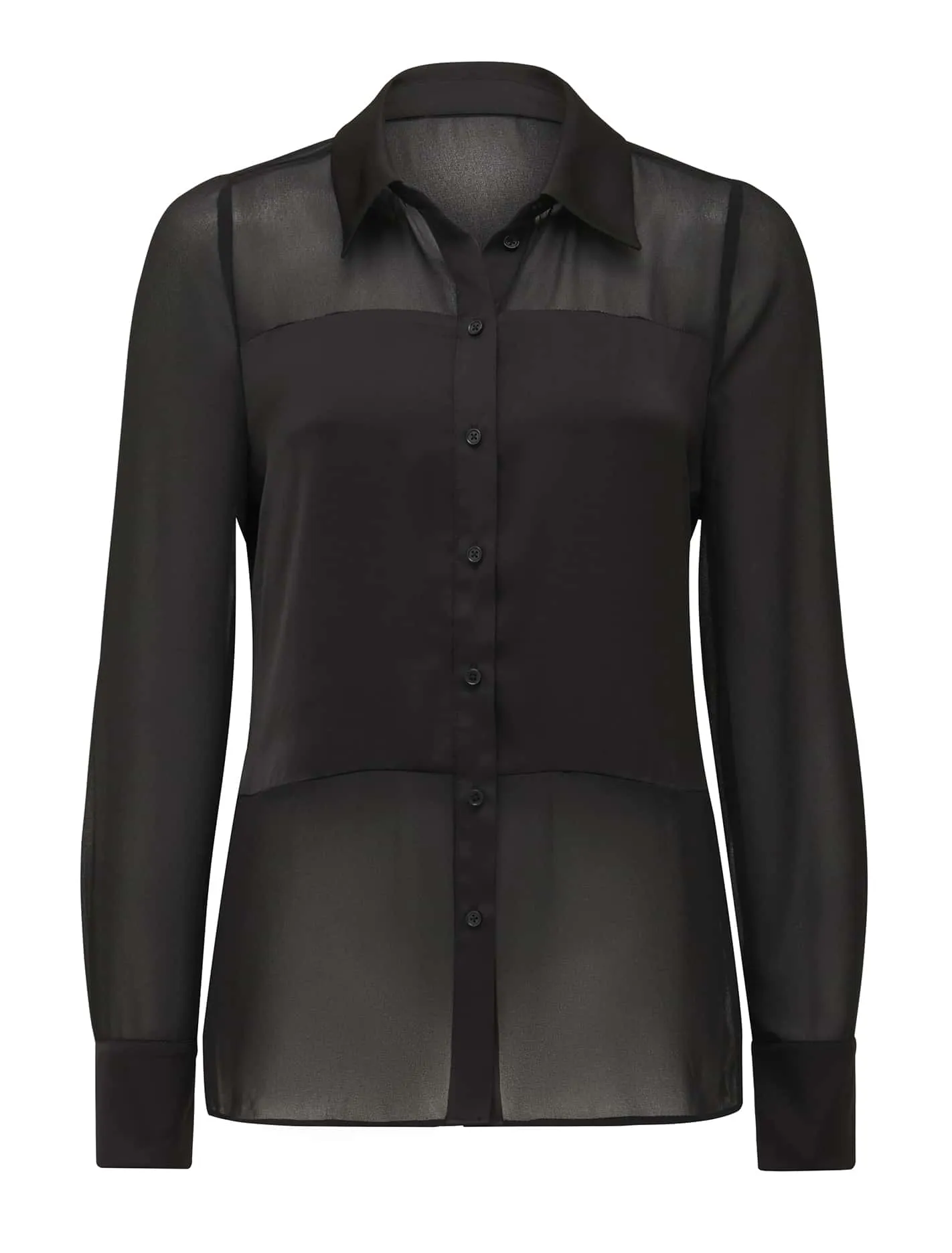 Scout Sheer Panelled Shirt