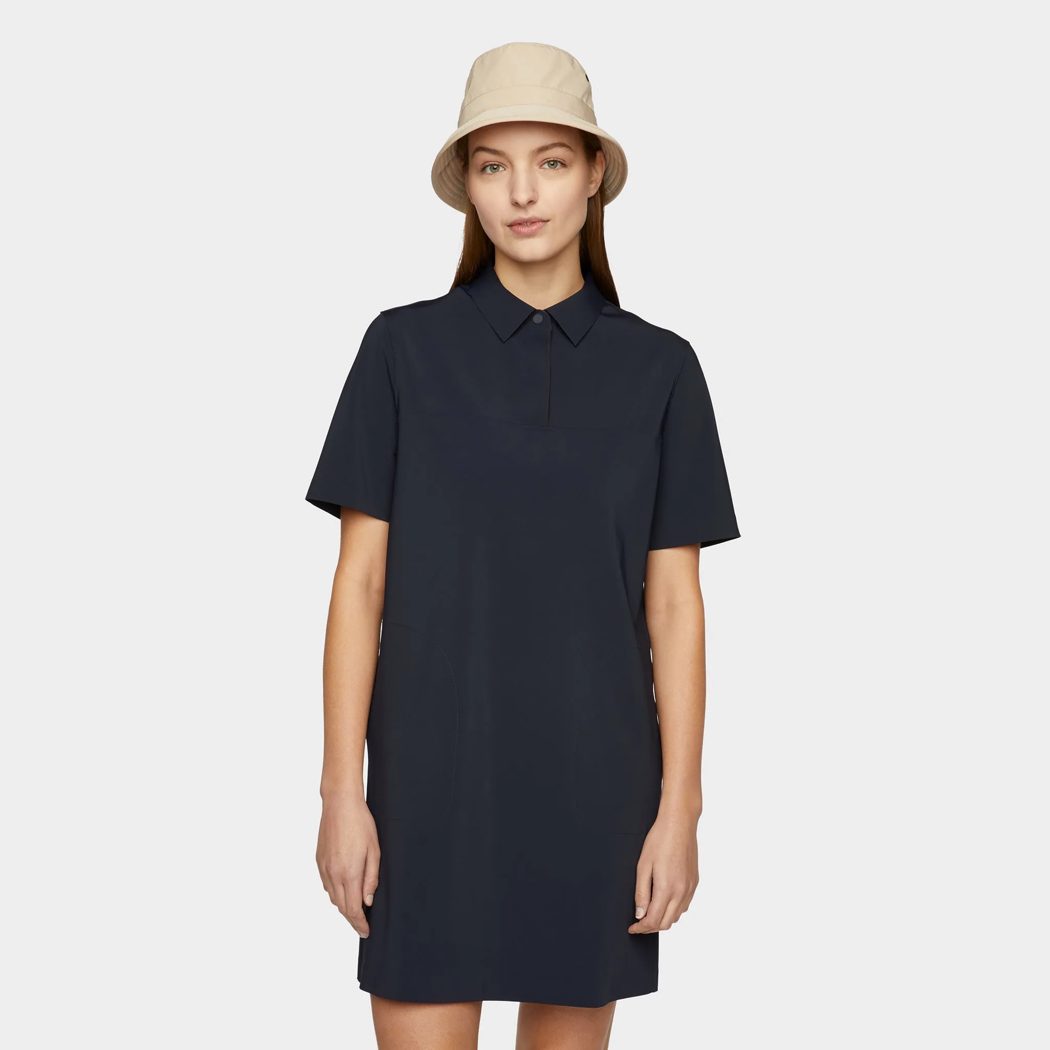 Scuba Polo Dress