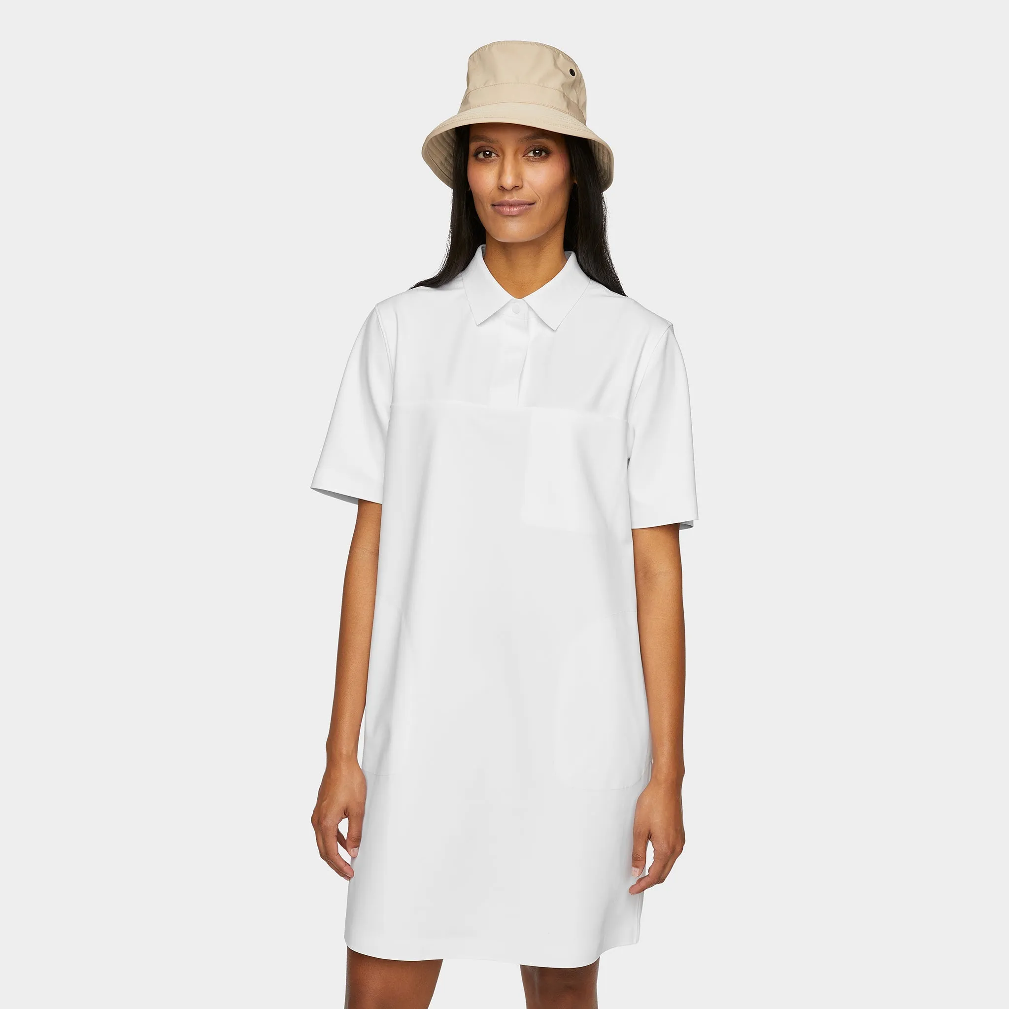 Scuba Polo Dress