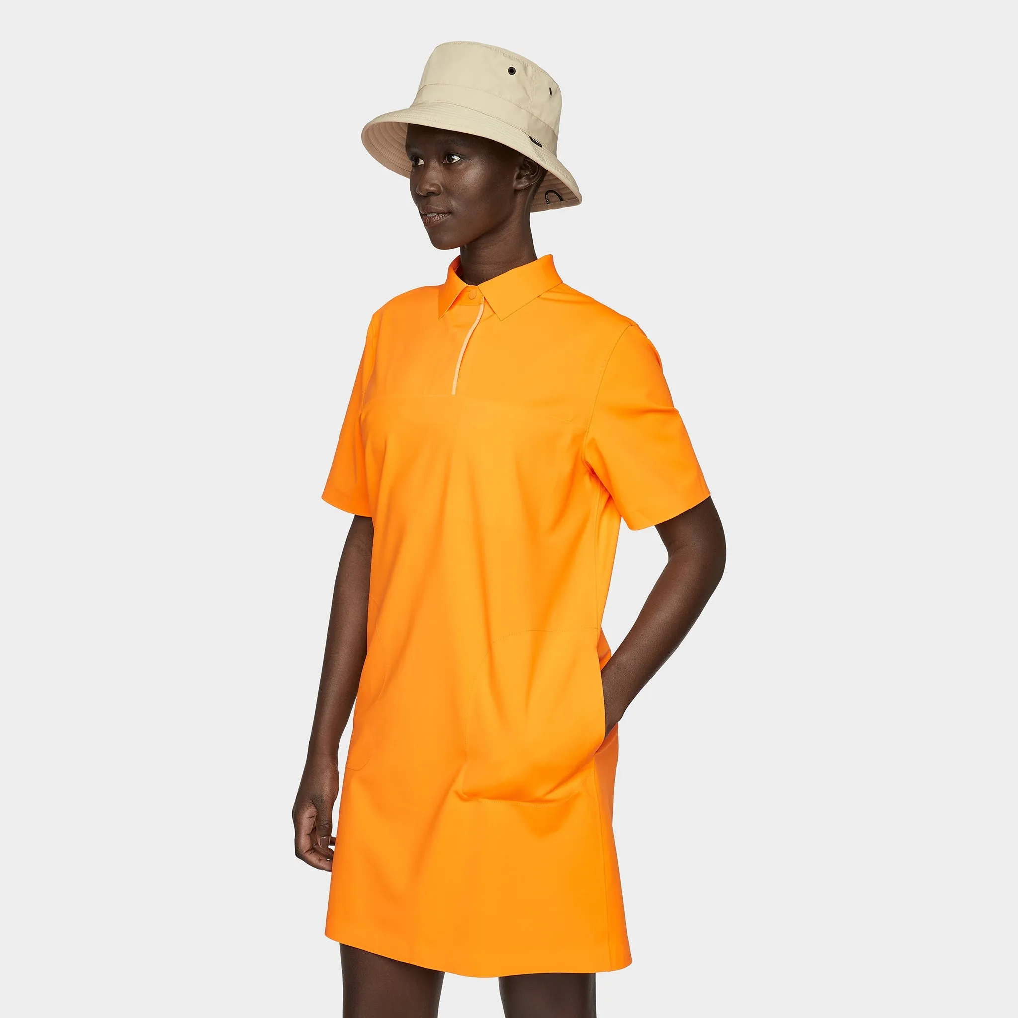 Scuba Polo Dress