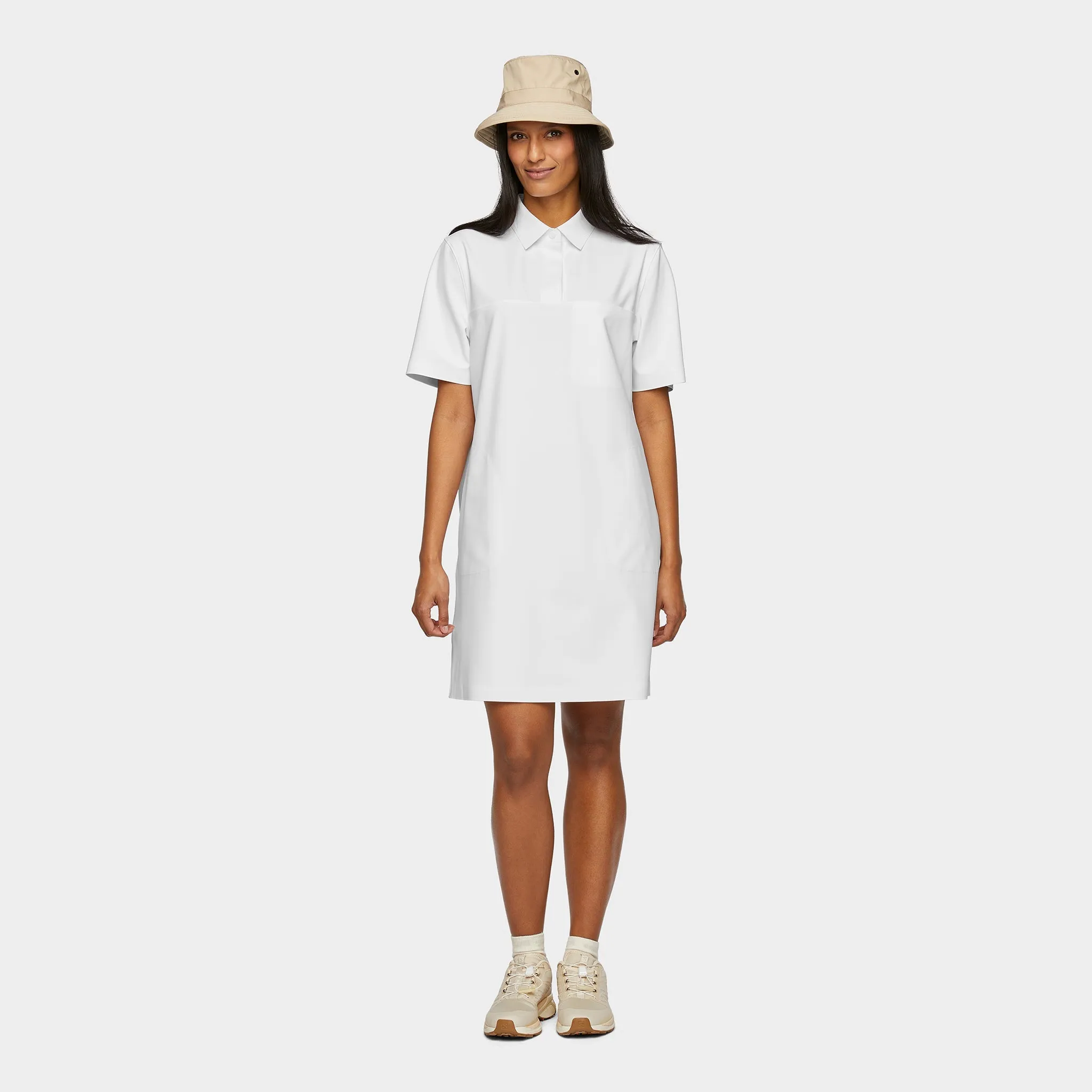 Scuba Polo Dress