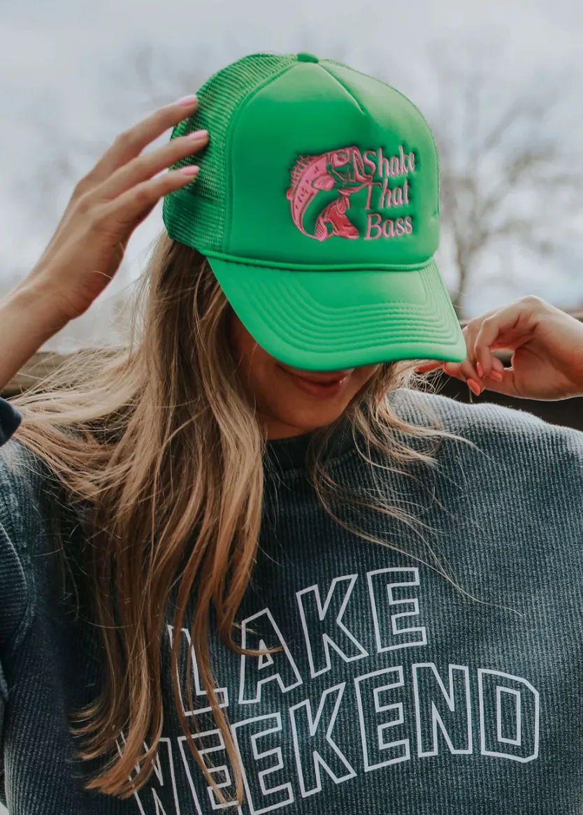 Shake That Bass Trucker Hat