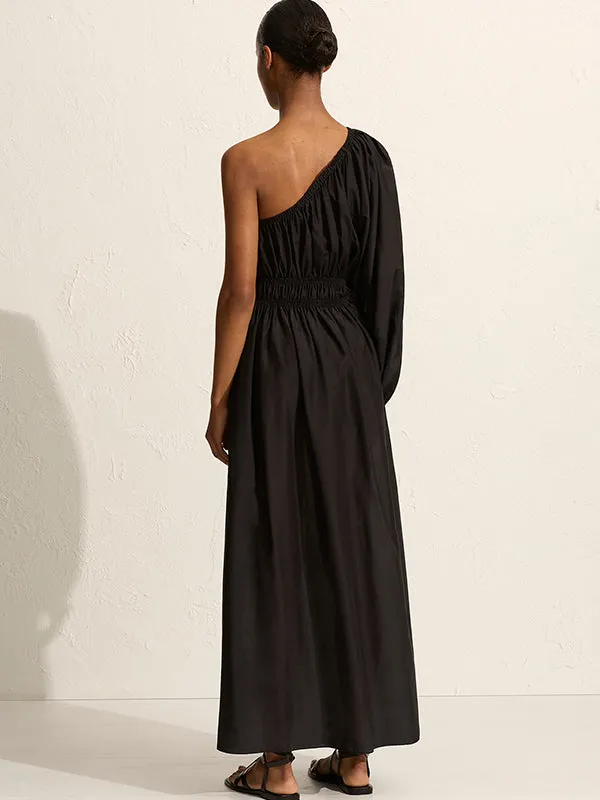 Single Sleeve Maxi in Black