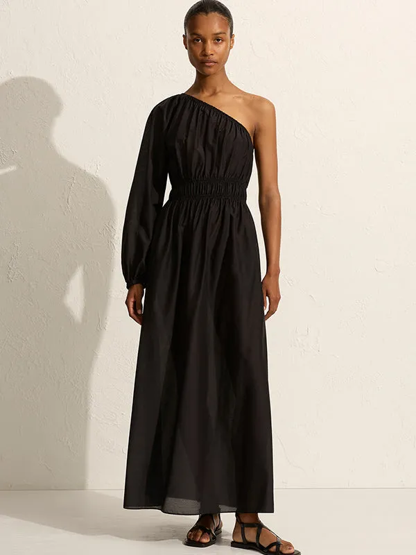 Single Sleeve Maxi in Black