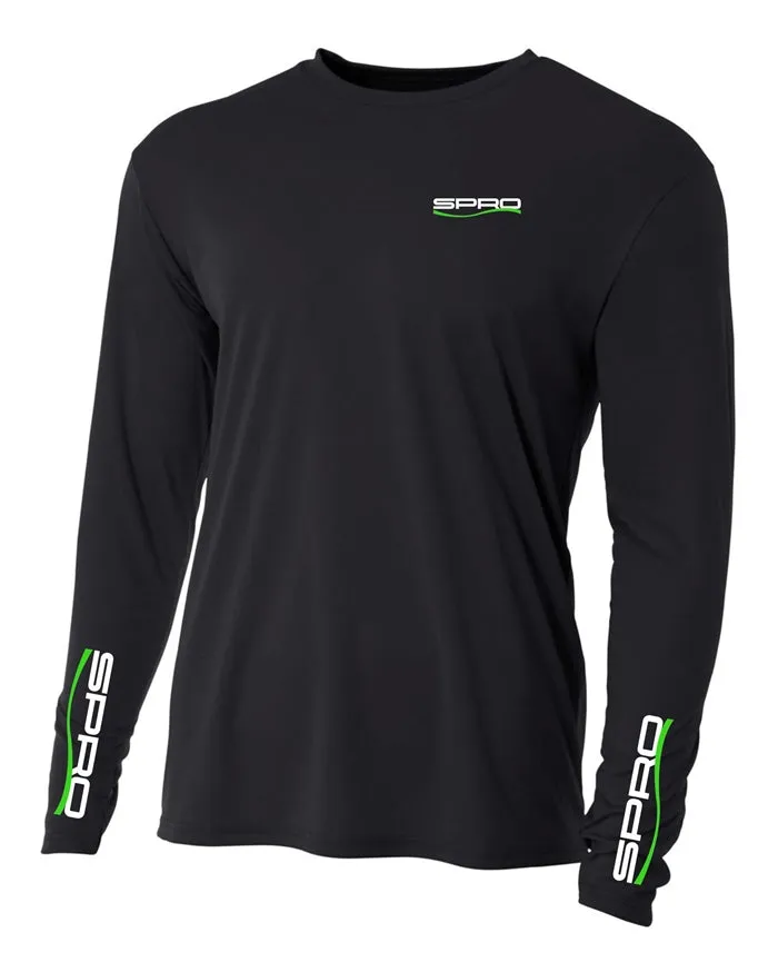 SPRO PERFORMANCE SHIRT LONG SLEEVE BLACK