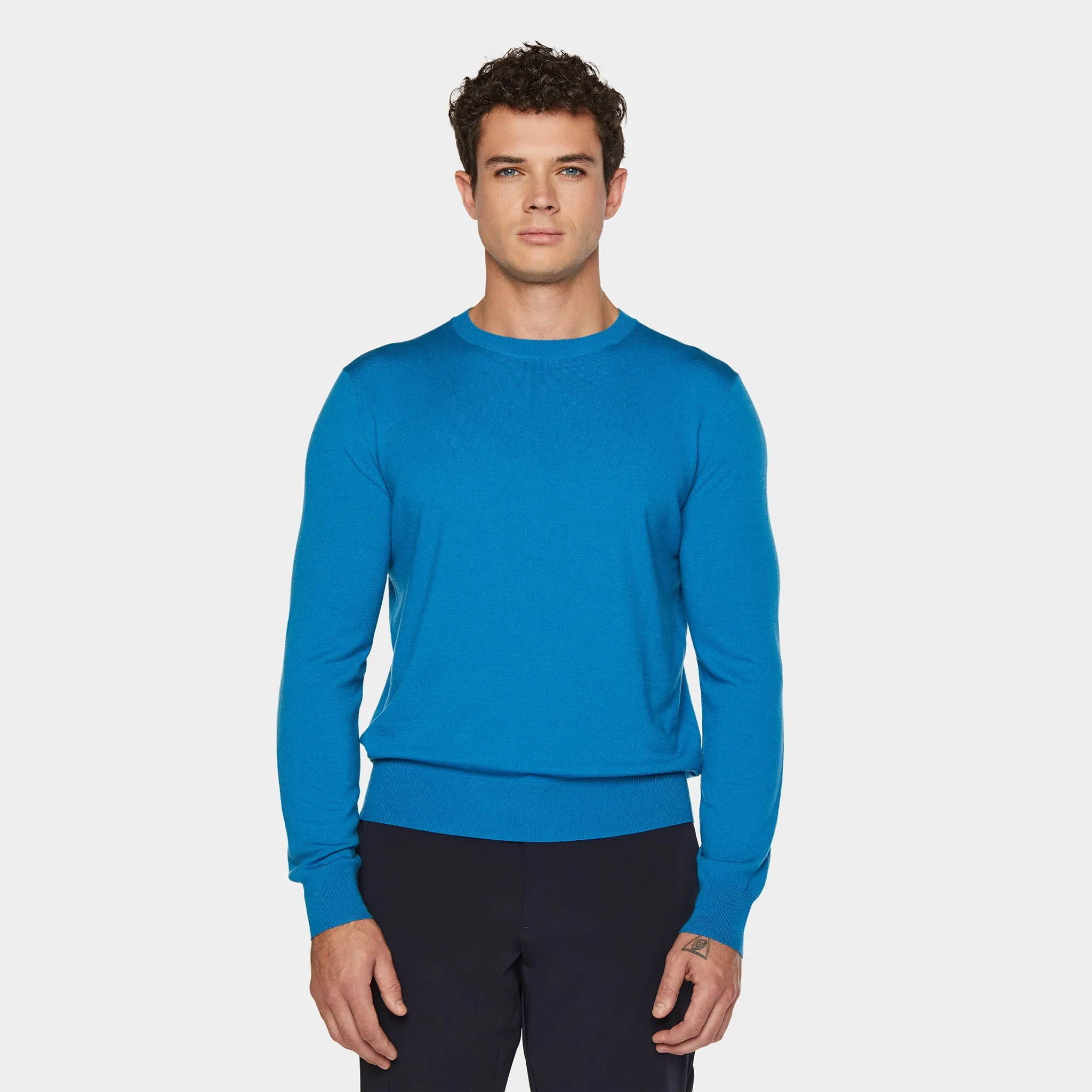 Stretch Merino Crew