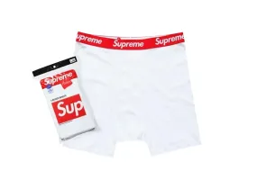 Supreme x Hanes Boxer Brief (Single) 'White'