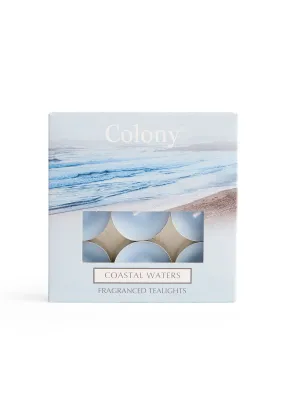 Tealights Coastal Waters 9 Pack