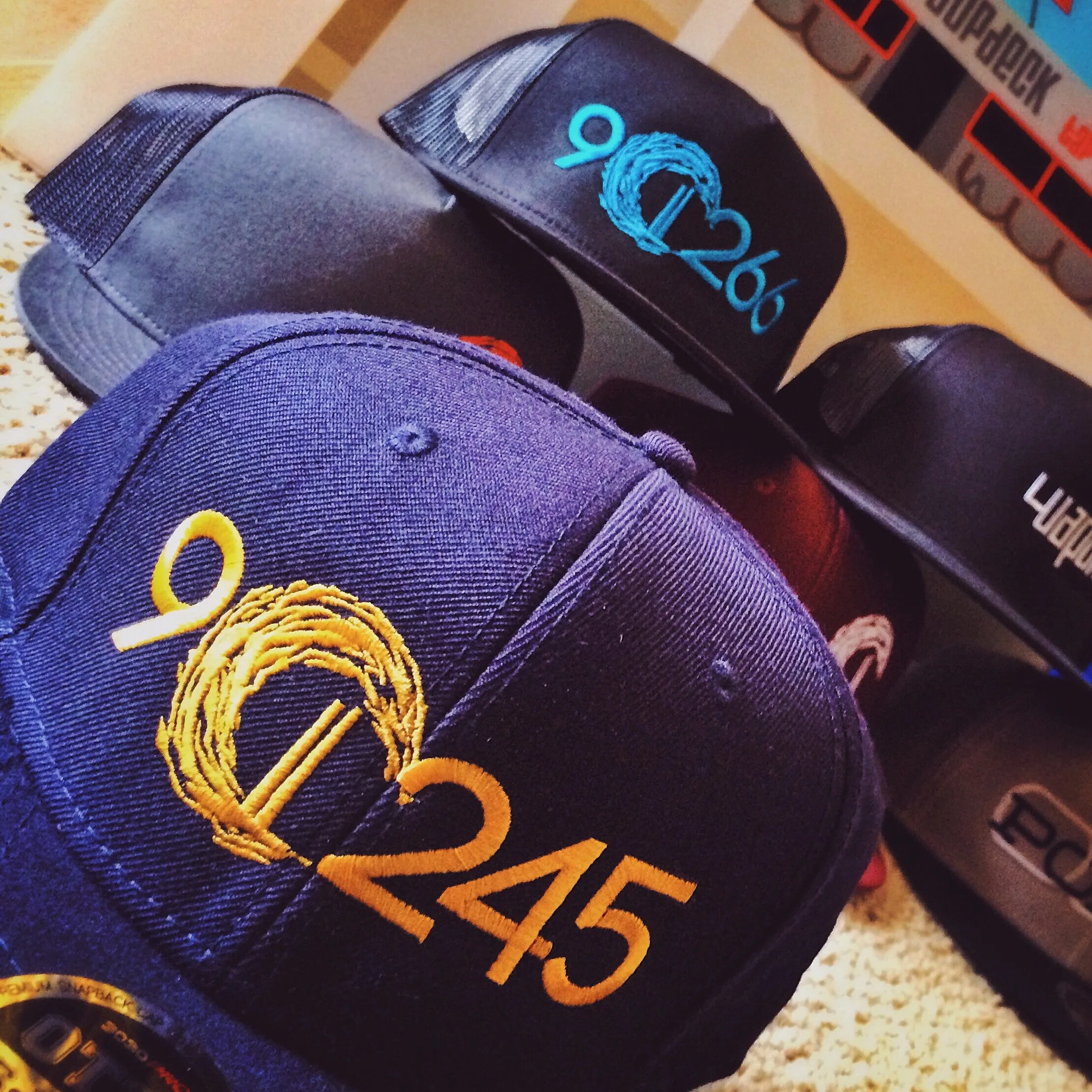 The Code: 90245 Snapback Hat