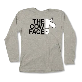 The COW Face Adult Long Sleeve T