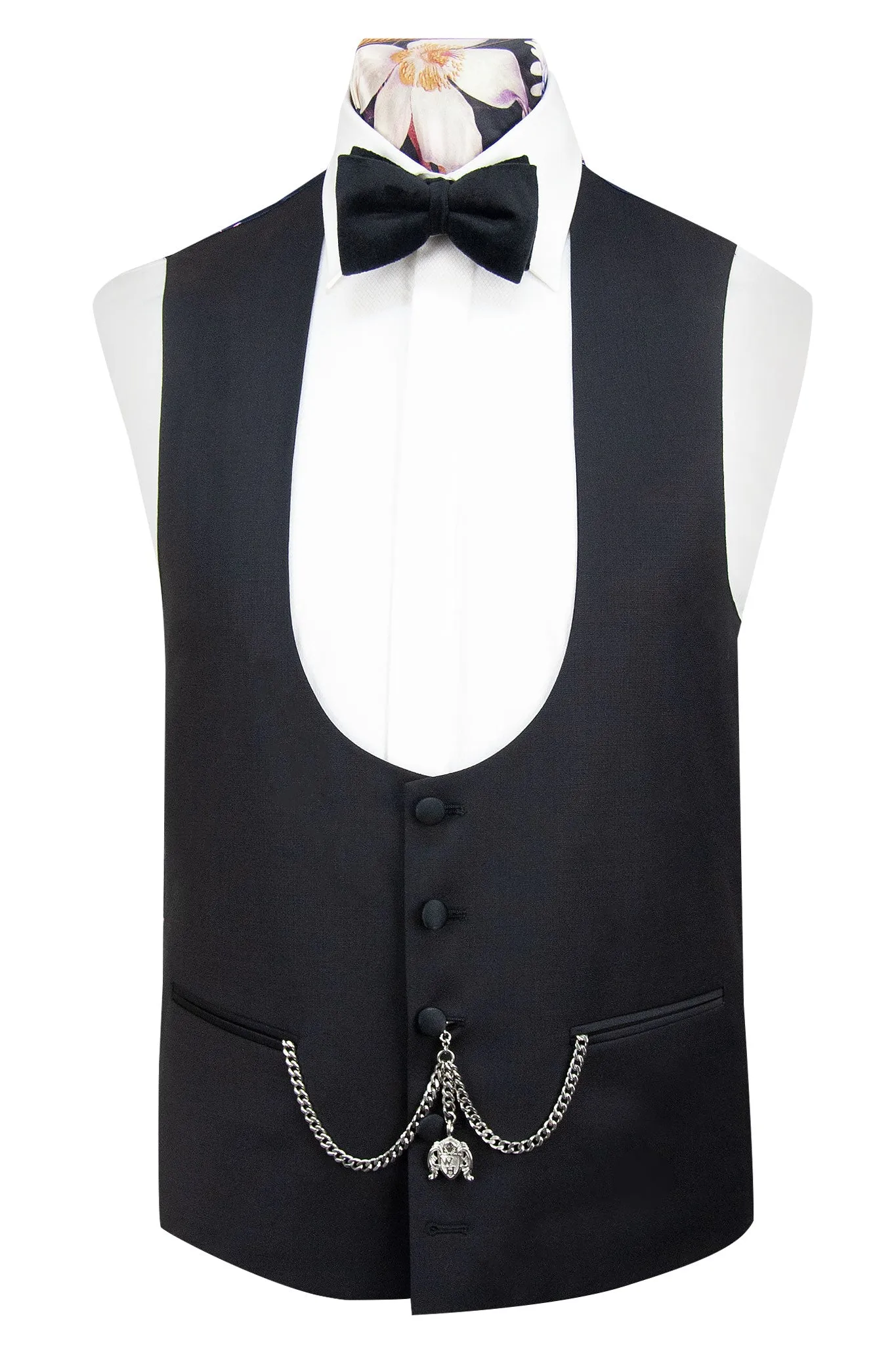 The Dostoevsky Black Shawl Dinner Suit