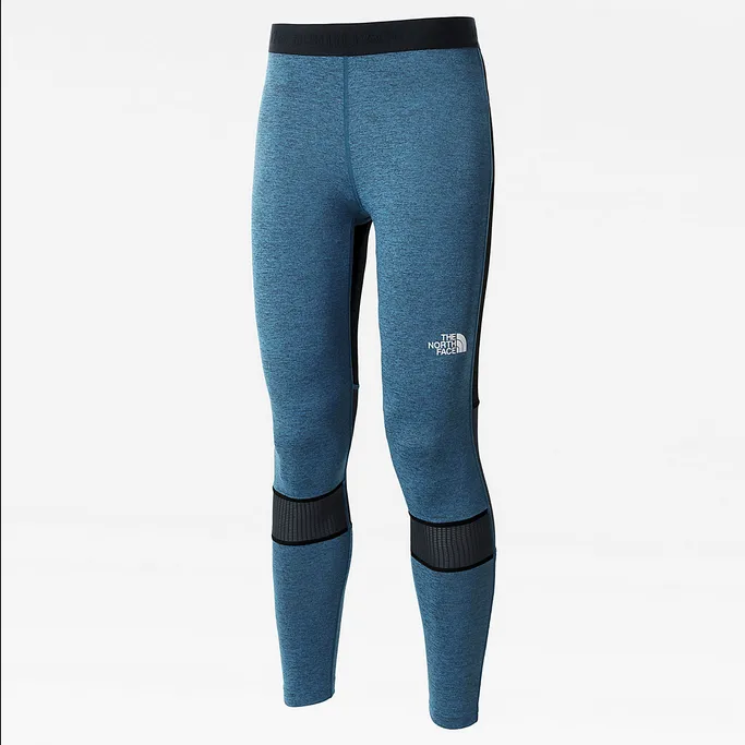 The North Face Women's Mountain Athletics Legging NF0A5IF75W8 banff blue black heather-black