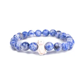 The Passage Penguin Tracking Bracelet in Igloo Blue