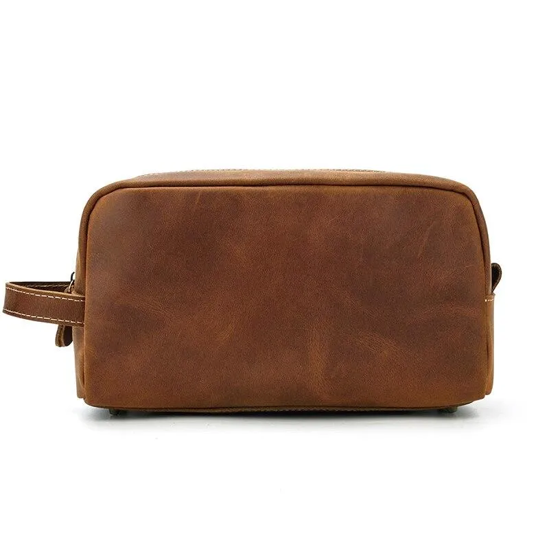 The Wanderer Toiletry Bag | Genuine Leather Toiletry Bag