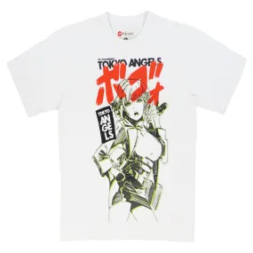 Tokyo Angels Tee (White) /D17