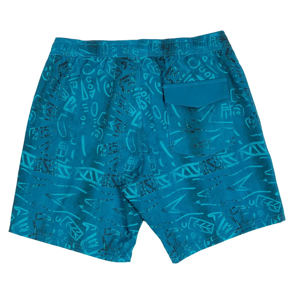 Tonga 17" 4-way stretch Volley shorts with side pockets