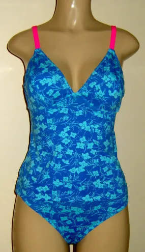 V-Neck Underwire Tankini Tops and Timeless Bikini Bottom