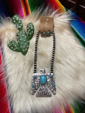 XL T bird CHOKER Navajo set