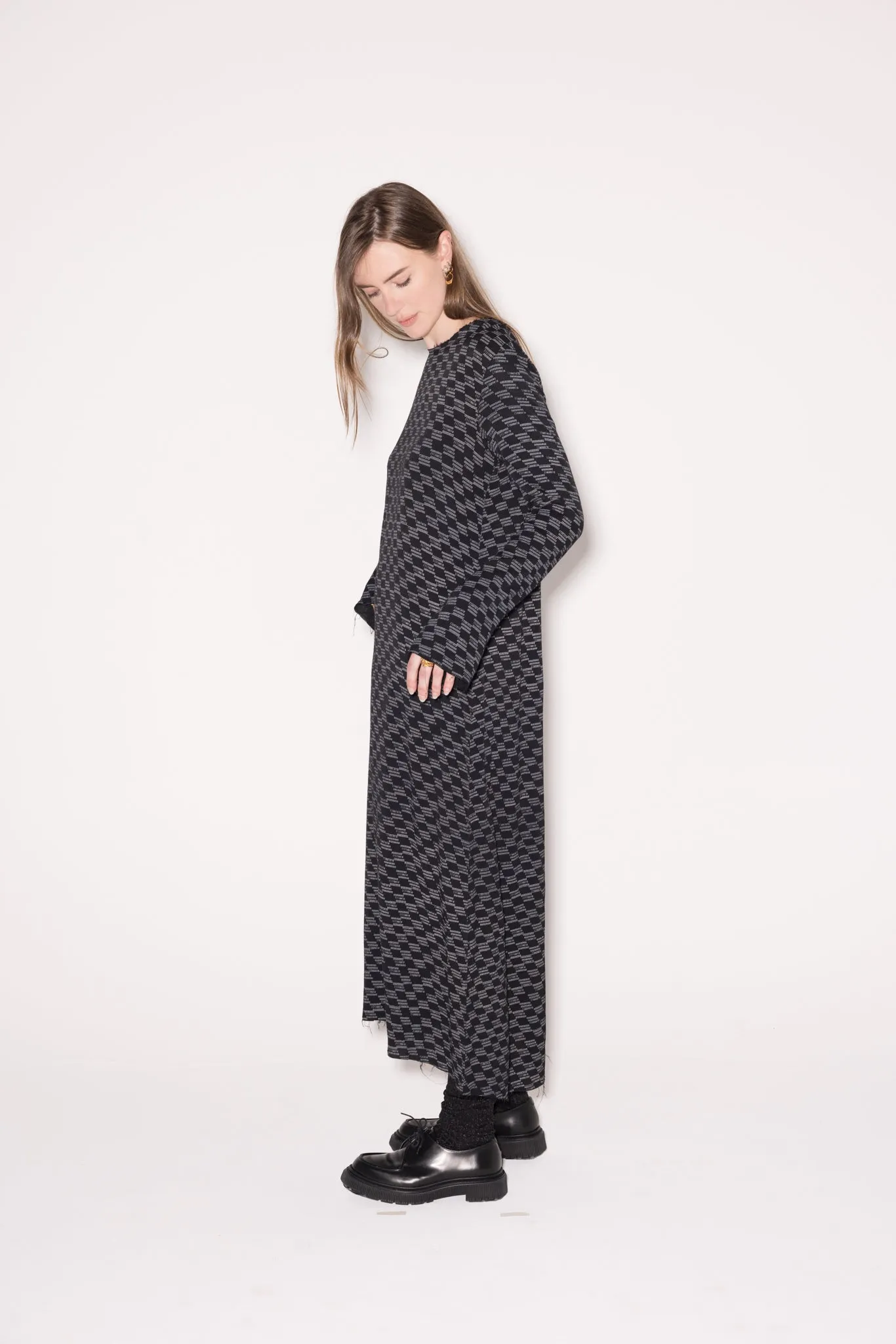 Yin Dress | Black Grey Code